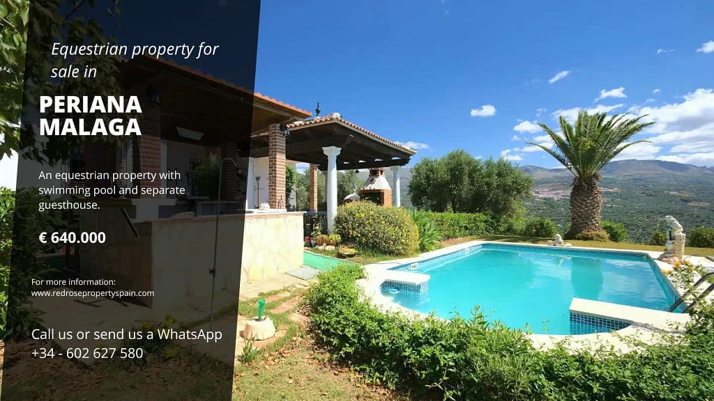 Equestrian property for sale in Periana