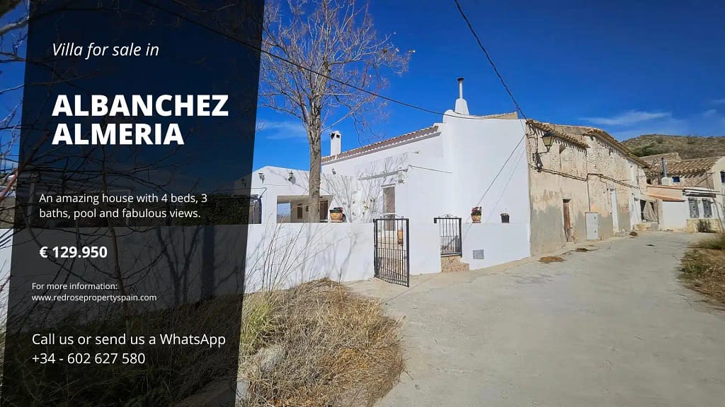 Country house for sale in Albanchez Almeria