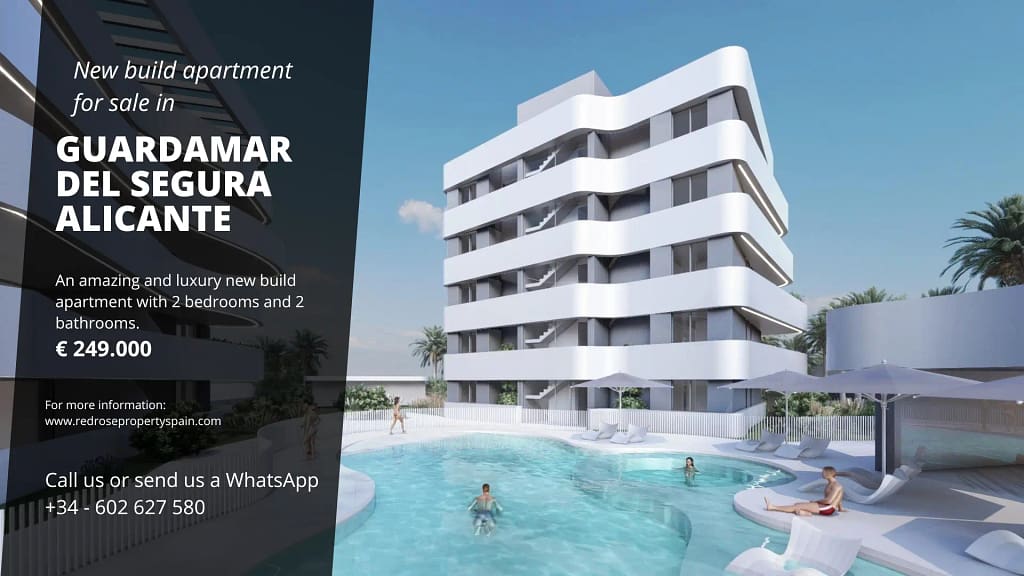 New build apartment for sale in Guardamar del Segura Alicante