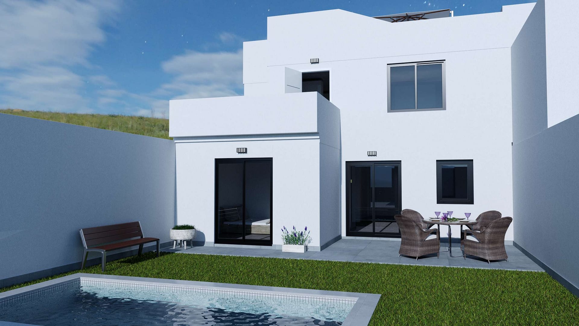 Property for sale in los Belones Murcia. new build properties