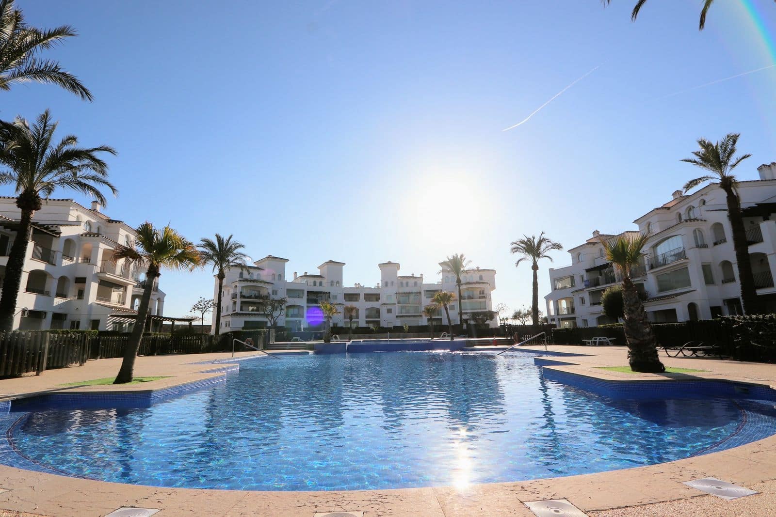 Ground Floor Apartment overlooking the Golf Course on Hacienda Riquelme Golf Course, Sucina, Murcia